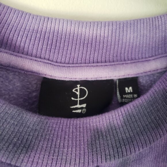 Pink Floyd Tie Dye Graphic Sweatshirt Medium Purple Grunge Indie Lounge Comfy - Picture 6 of 6